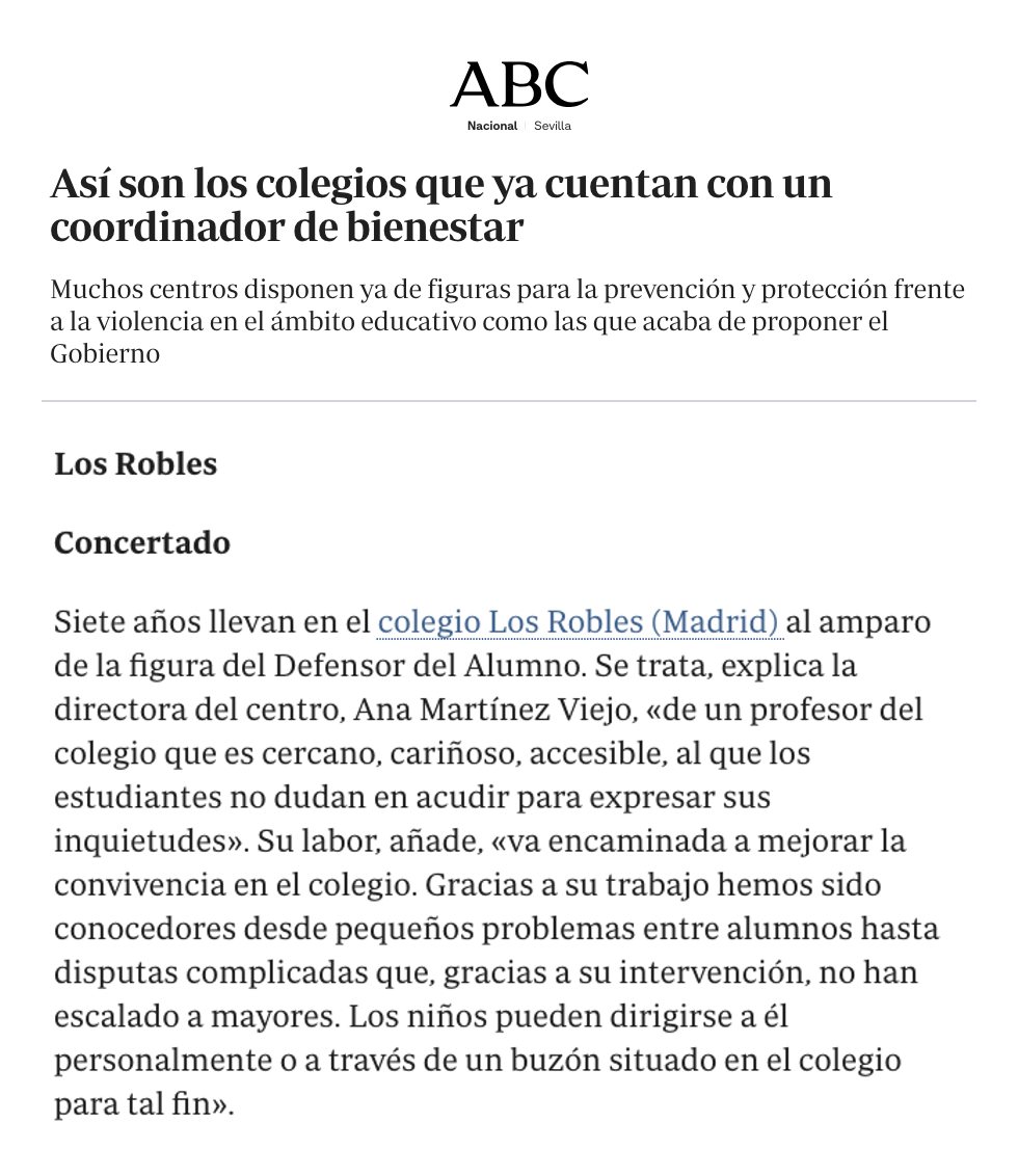 Así son los colegios que ya cuentan con un coordinador de bienestar