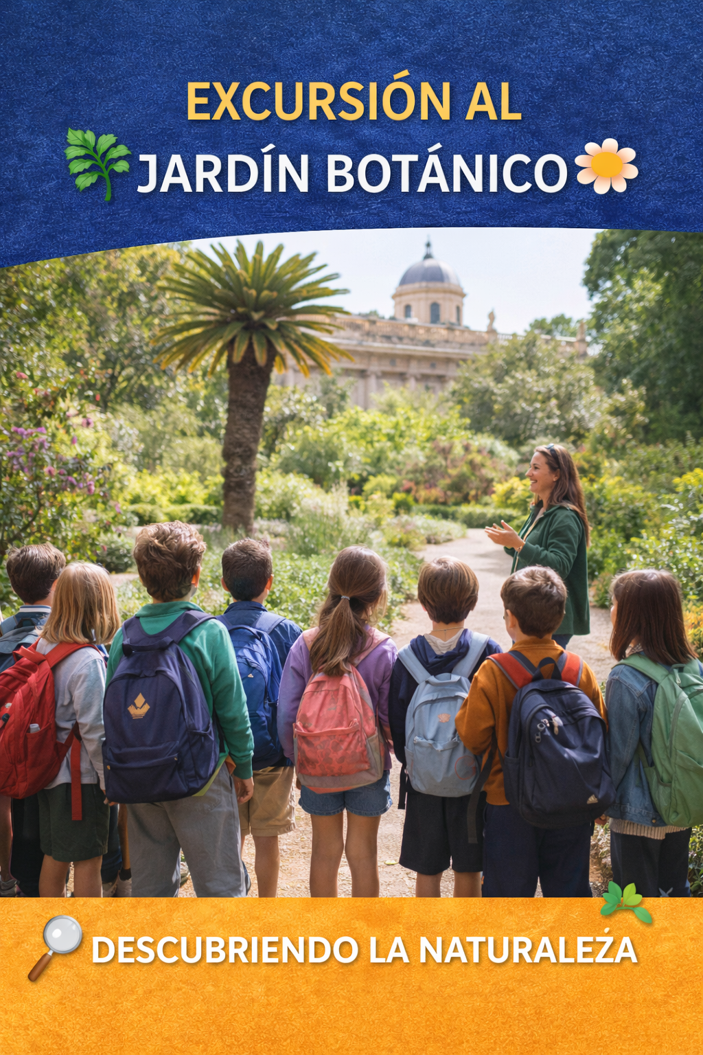 Excursión del 2º ciclo al Real Jardín Botánico de Madrid