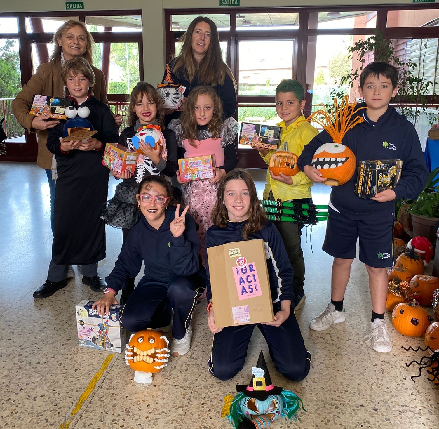 Primer Concurso de Calabazas patrocinado por la AMPA