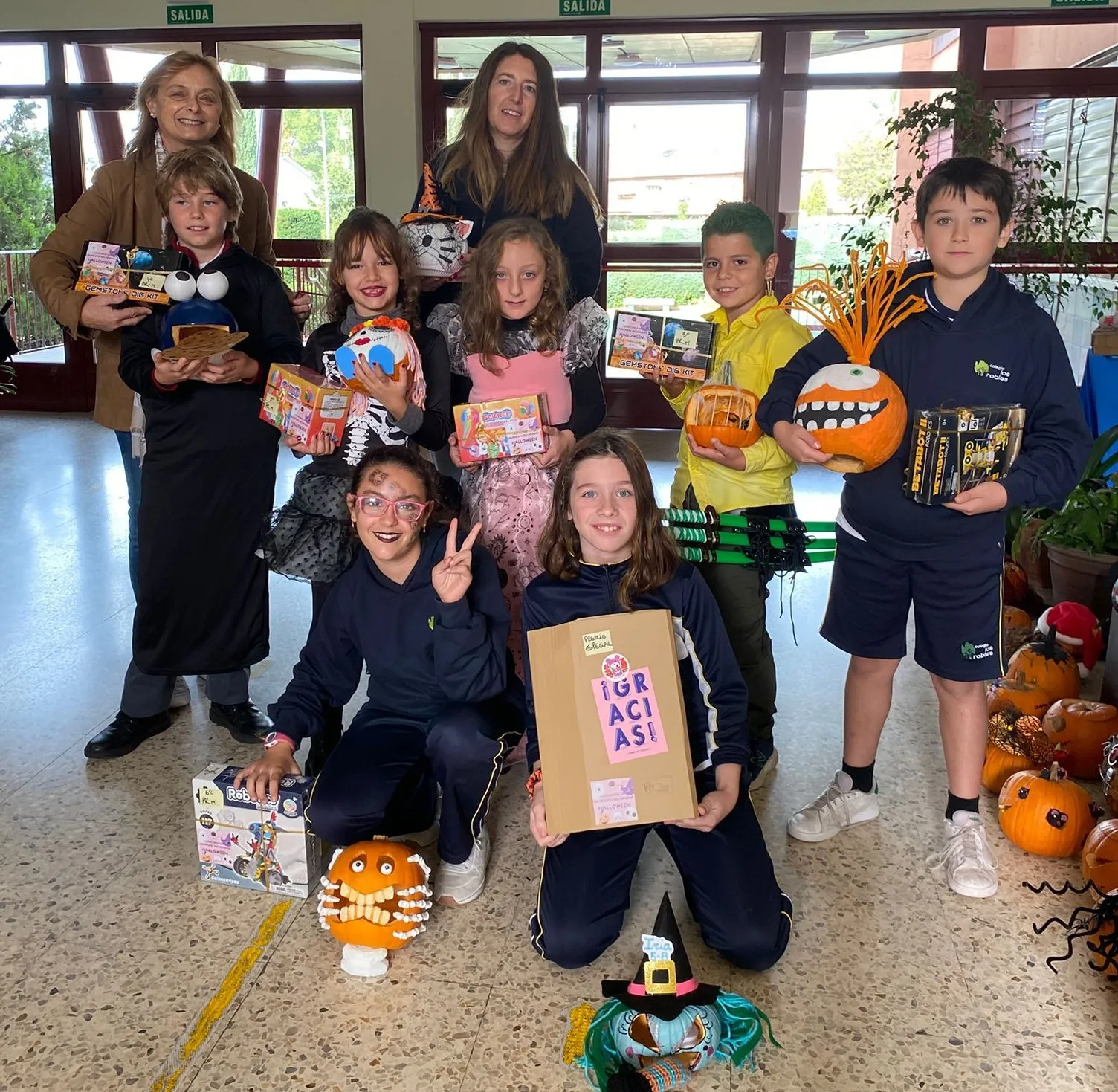 Primer Concurso de Calabazas patrocinado por la AMPA